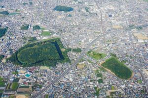 世界文化遺産　誉田御廟山古墳(応神天皇陵