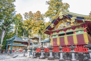 栃木県　日光東照宮の風景