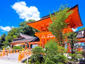 
京都 上賀茂神社の楼門