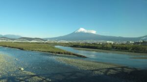 富士山と富士川